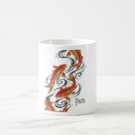 Pfad – Zeitloser Koi, Symbol für Wachstum und Rich Kaffeetasse