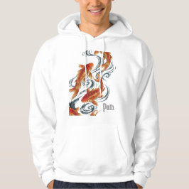 Pfad – Zeitloser Koi-Symbol für Wachstum und Richt Hoodie