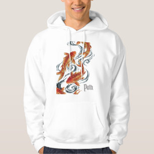 Pfad – Zeitloser Koi-Symbol für Wachstum und Richt Hoodie