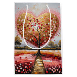 Pfad zum Herzen Mittlere Geschenktüte