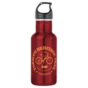 Pfad zum Tabakerbe (Fahrrad) Edelstahlflasche