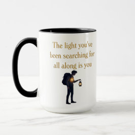 Pfad zur Achtsamkeit- und Erfolgssammlung Tasse