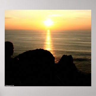 Pfad zur Sonne Poster