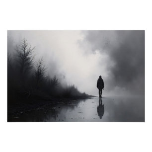 Pfad zwischen Schatten Poster