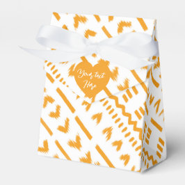 Pfade des afrikanischen Sonnenblumenmusters Geschenkschachtel