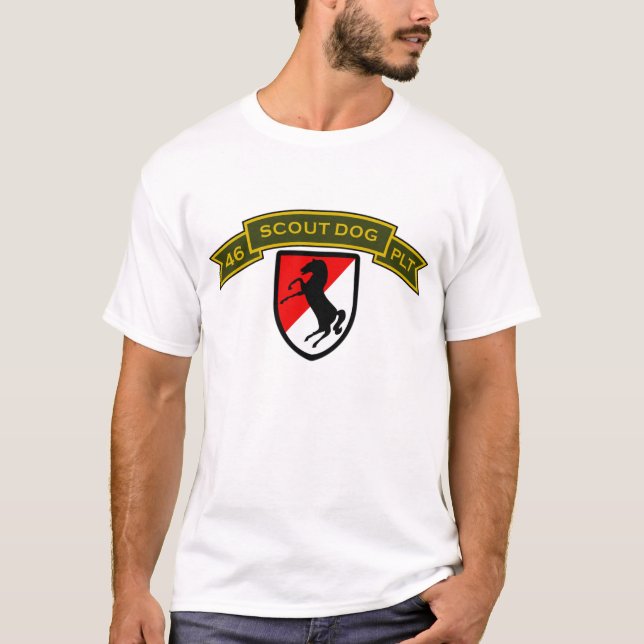Pfadfinder-Hundezüge T-Shirt (Vorderseite)