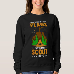 Pfadfinderleiter Zelt Camping Cub-Pfadfinder Sweatshirt