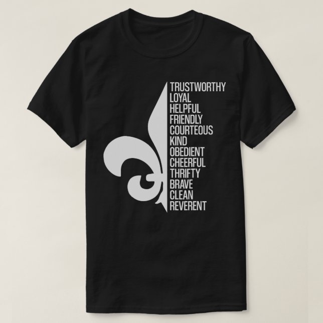 Pfadfinderrecht Pfadfindercharaktere Funny Boy Som T-Shirt (Design vorne)