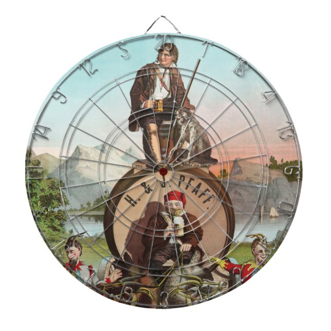 Pfaff Bock Beer Dartboard Dartscheibe (vorne)