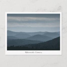 Pfälzerwald Deutschland Postkarte