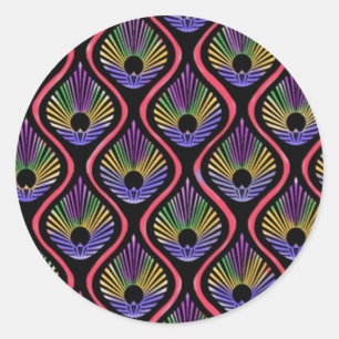 Pfanne Runder Aufkleber