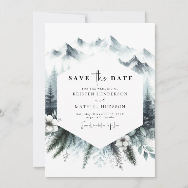 Pfannenhochzeit Save The Date (Vorderseite)