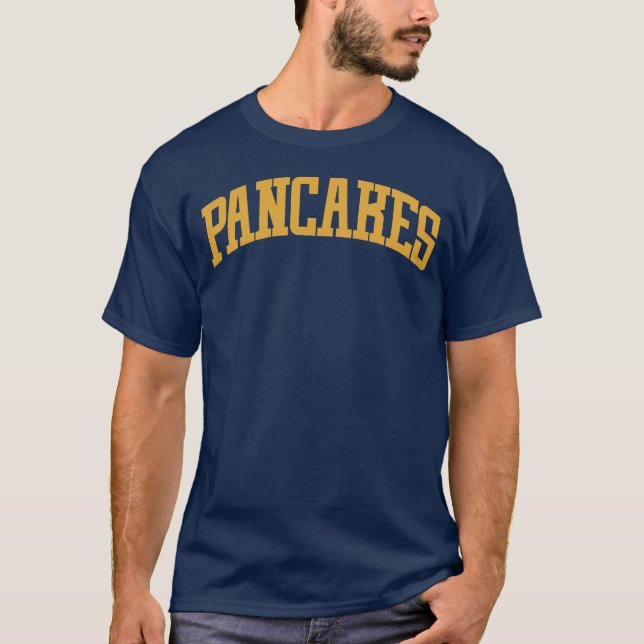 Pfannkuchen (auf Anfrage) T-Shirt (Vorderseite)