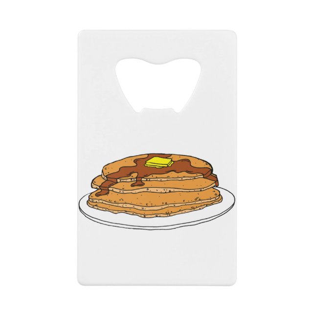 Pfannkuchen Geldbeutel Flaschenöffner (Vorderseite)