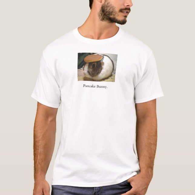Pfannkuchen-Häschen T-Shirt (Vorderseite)