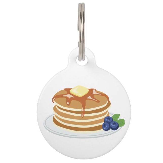Pfannkuchen Haustiermarke (Vorderseite)