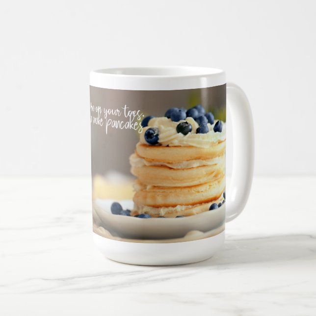 Pfannkuchen Kaffeetasse (VorderseiteRechts)