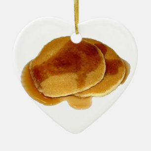 Pfannkuchen Keramik Ornament