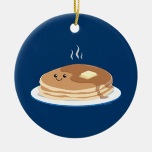 Pfannkuchen Keramikornament