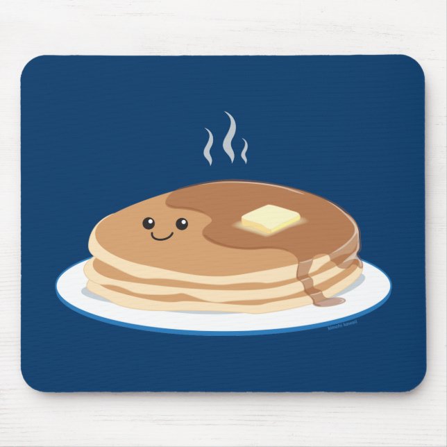 Pfannkuchen Mousepad (Vorne)