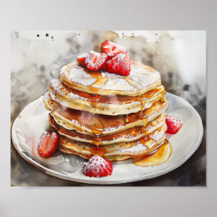 Pfannkuchen Poster