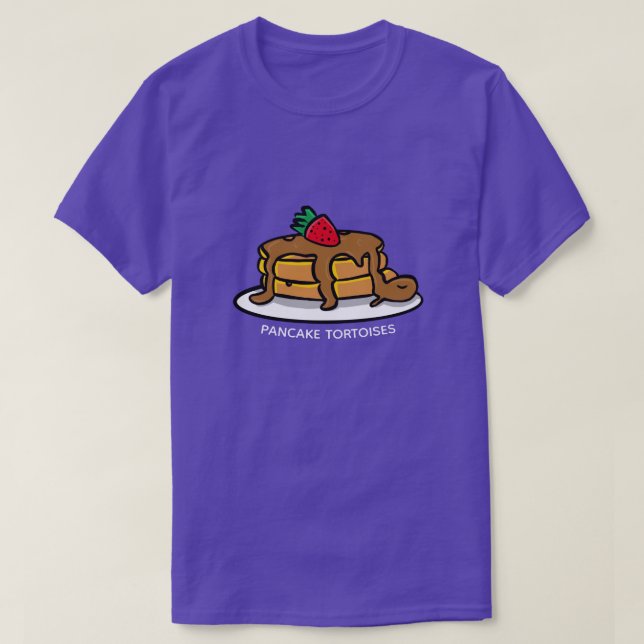 Pfannkuchen-Schildkröten T-Shirt (Design vorne)