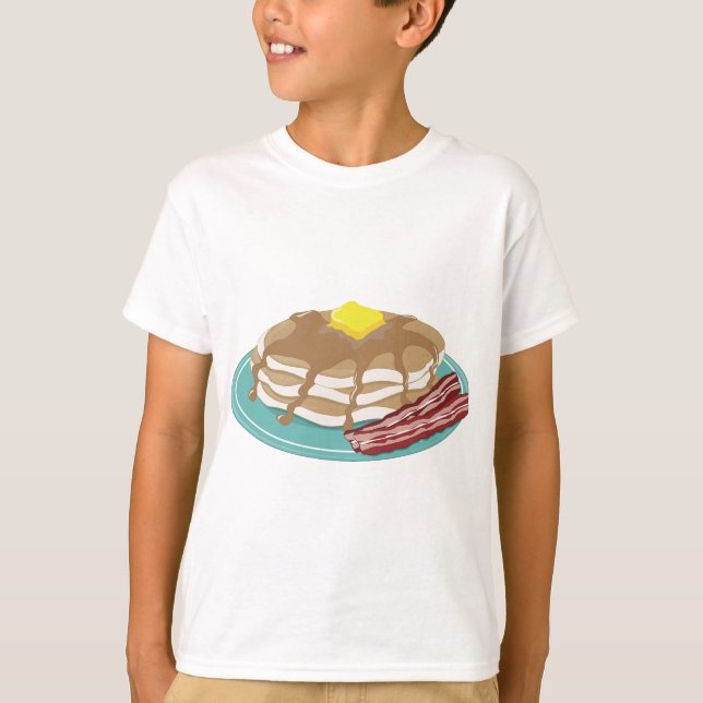 Pfannkuchen-Speck T-Shirt (Vorderseite)