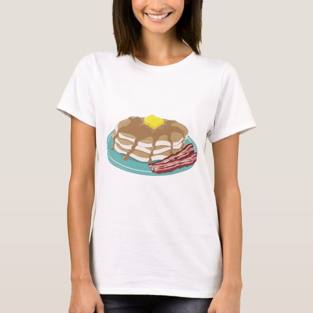 Pfannkuchen-Speck T-Shirt (Vorderseite)