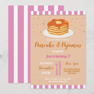 Pfannkuchen u. einladung