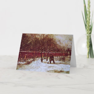 Pfarrgarten in Nuenen von Vincent van Gogh Karte