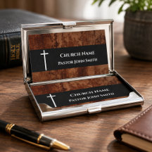 Pfarrhaus RUSTIC Leather Christlich