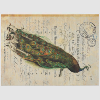 Pfau 18lb Decoupage Sheet Right Seidenpapier
