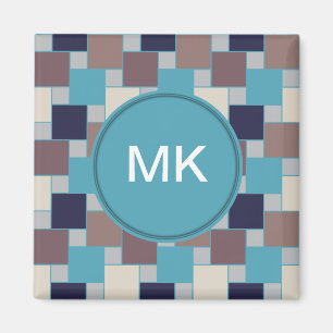 Pfau am Strand Magnet