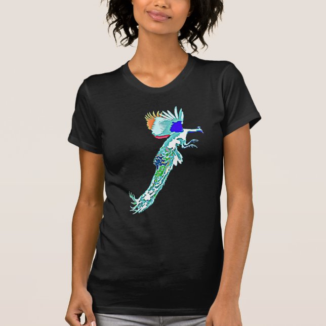Pfau-Angriff T-Shirt (Vorderseite)