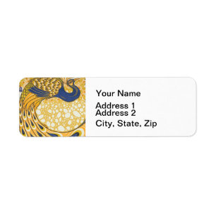 Pfau Antike Vintage Farbe