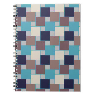 Pfau auf dem Strand Notizblock