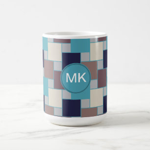 Pfau auf dem Strand Tasse