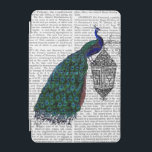 Pfau auf Lampe iPad Mini Hülle<br><div class="desc">Tiere u. Natur</div>
