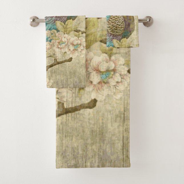 Pfau - Badetuch-Set Badhandtuch Set (Insitu)