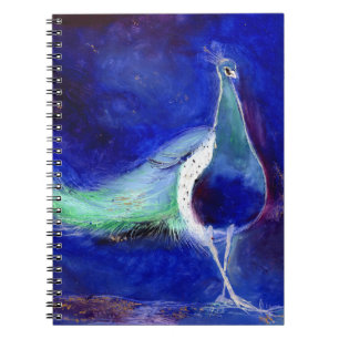 Pfau-Blau 2013 Notizblock