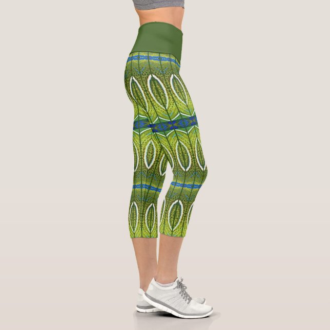 Pfau Capri Leggings (Rechts)