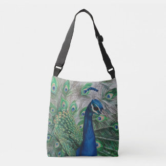 Pfau Crossbody Taschen-Tasche Tragetaschen Mit Langen Trägern