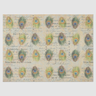 Pfau-Eintagsfliegen Complimentry Decoupage Papier
