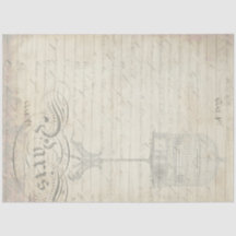 Pfau Ephemera Decoupage Companion Paper