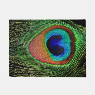 Pfau-Feder-Tür-Matte Fußmatte