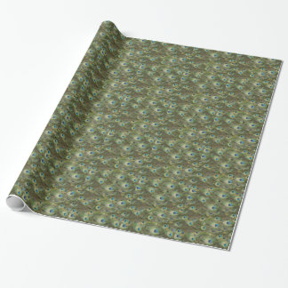 Pfau-Federn Geschenkpapier