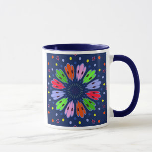 Pfau-Federn Tasse
