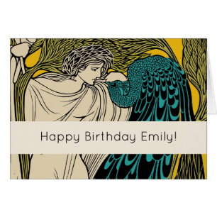 Pfau Fine Art Vogel Nouveau