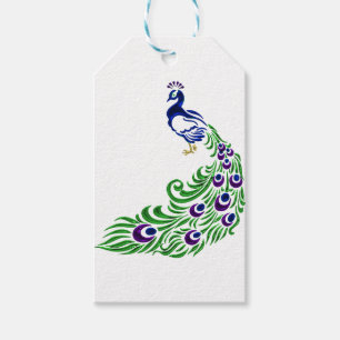 Pfau-Geschenke Geschenkanhänger