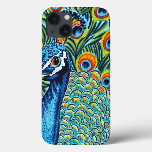Pfau I Case-Mate iPhone Hülle (Rückseite)